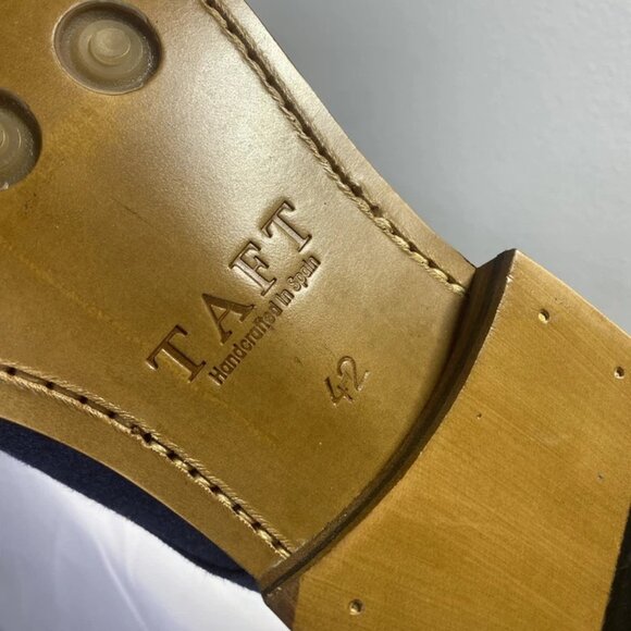 NEW TAFT The Kennedy Denim Lace Up Comfort men\'s Size 9 Dress Sneaker